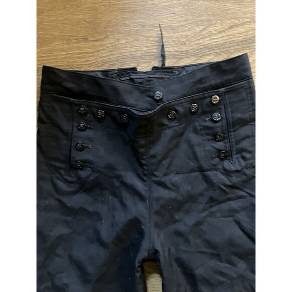 Men's Black Wide-Leg Pants - Picture 2 of 7